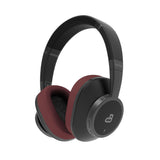 DeeBee dB-Pulse-BLB Auriculares Bluetooth Circumaurales, Cancelación de Ruido Activa, 40 Horas de Batería, Negro, con Almohadilla Intercambiable