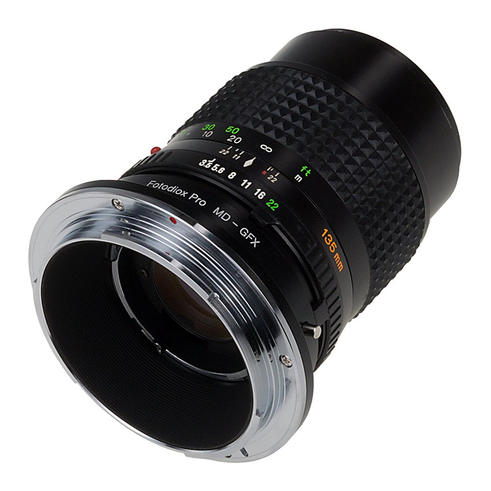 Fotodiox Pro Adaptador De Lentes Compatible con Lentes de Minolta MD a Cámaras con Montura de Fujifilm GFX G
