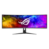 ASUS ROG Swift OLED PG49WCD Monitor Gaming QD-OLED Curvo, 49', 144 Hz, 0,03 ms, Compatible con G-Sync, disipador Personalizado, ROG Smart KVM, 90 W Type-C, DisplayWidget Center