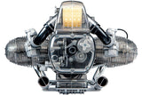 Franzis BME019 67009 0 BMW R 90 S Boxermotor originalgetreues Modell, Bausatz mit schaltbarem 5 Gang Getriebe, über 200 Teile und Begleitbuch, bunt