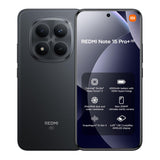 XIAOMI REDMI Note 15 Pro+ 5G - Smartphone de 8+256GB, Pantalla AMOLED 6,83" 1.5K AMOLED, Snapdragon 7s Gen 4, cámara de 200 MP, Hypercharge 100W, Cargador no Incluido, Negro (Versión ES)