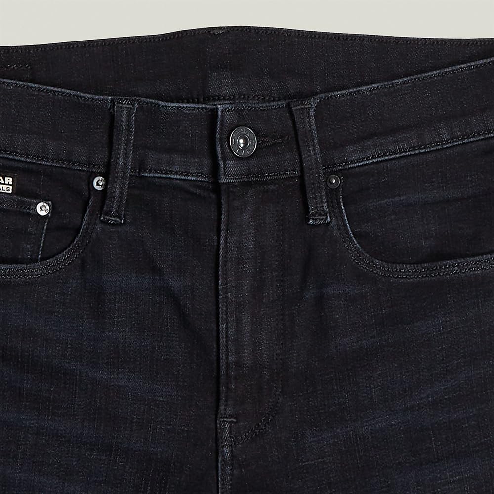 G-STAR 3301 Flare Jeans Vaqueros, Azul (Worn In Black Vortex D21290-a634-g730), 33W / 30L Mujer