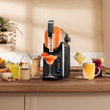 Cecotec Máquina de Granizado Heladera 2,6L Twist&Ice 2600. 220W, Bebidas en 15-60mins, 1,9L para Ingredientes, Control Táctil, 6 Modos, Refrigeración Adaptable, Diseño Ergonómico, Boquilla sin Goteo