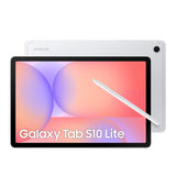 Samsung Galaxy Tab S10 Lite 128 GB - Tablet con IA, Incluye S Pen, 6 GB Memoria, Pantalla 10,9", Batería de Larga Duración, Gris Claro, Garantía del Fabricante 3 Años + 1 Año Extra (Versión Española)