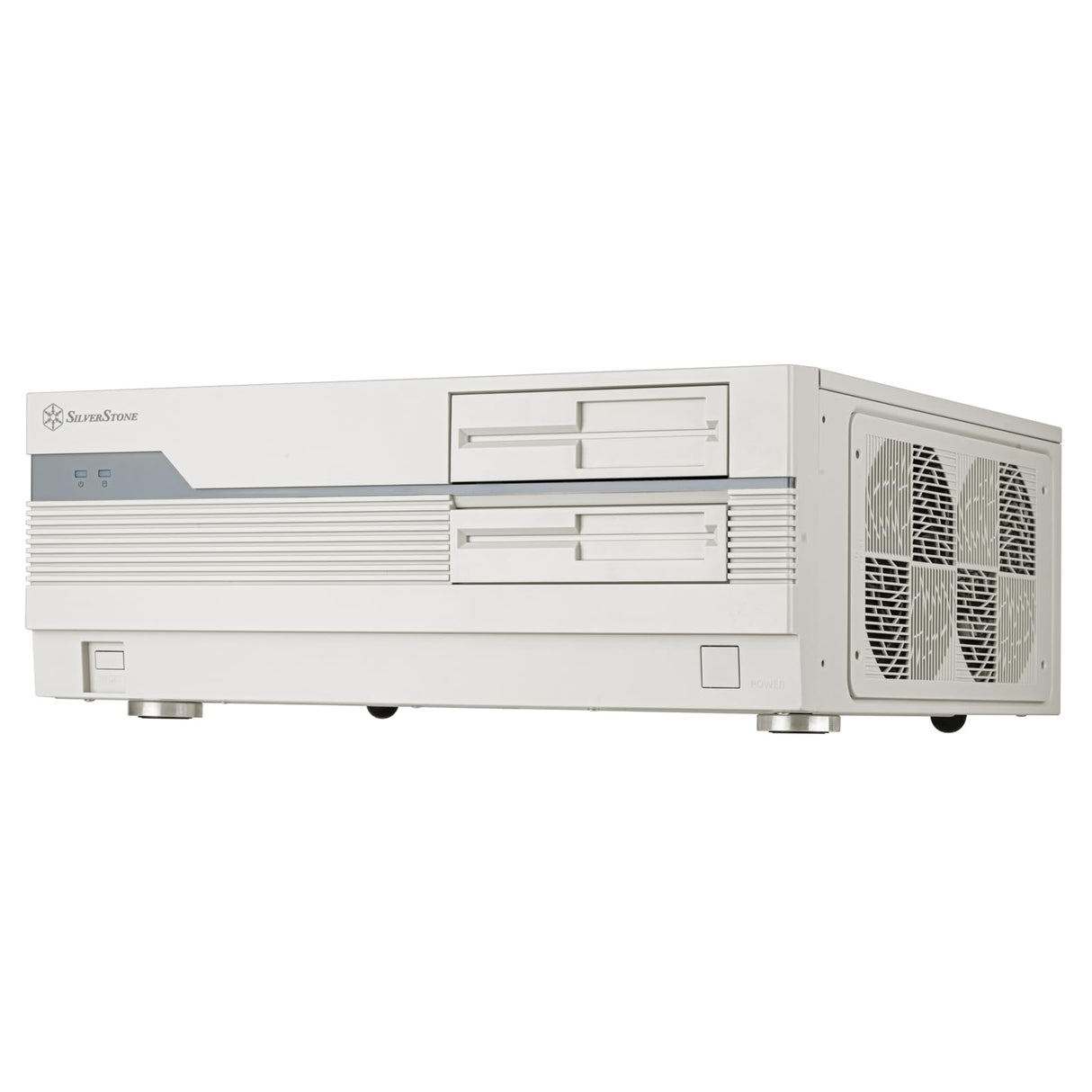 SilverStone Technology SST-FLP01W, Chasis HTPC Estilo Retro,USB Type-C