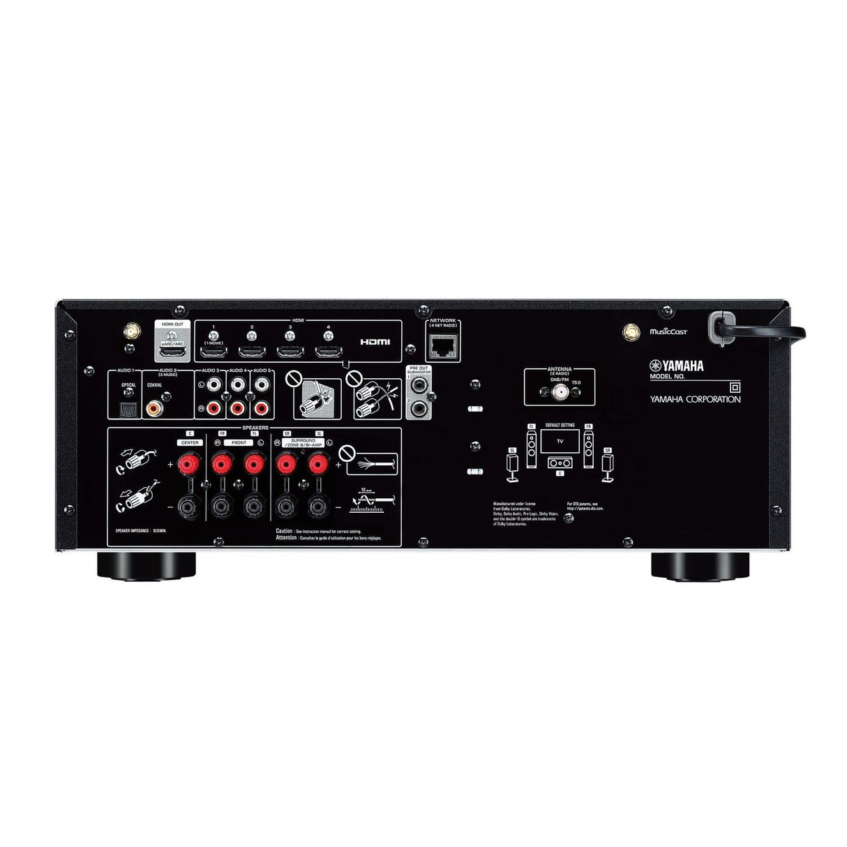 YAMAHA Cine en casa YHT-4960
