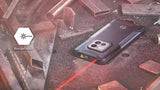 Hammer Construction 2 5G Smartphone ultrarresistente IP69, Regla láser de 50m, 6+8GB RAM, Android 14, cámara 50mpx, batería 6500mAh con función Power Bank, NFC, Pantalla Gorilla Glass 5