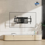 my wall Soporte de Pared Giratorio para TV de hasta 100 Pulgadas – HP43L – Soporte de TV orientable para 43 – 100 Pulgadas (109-254 cm), soporta hasta 80 kg, inclinable y Giratorio, Distancia a la