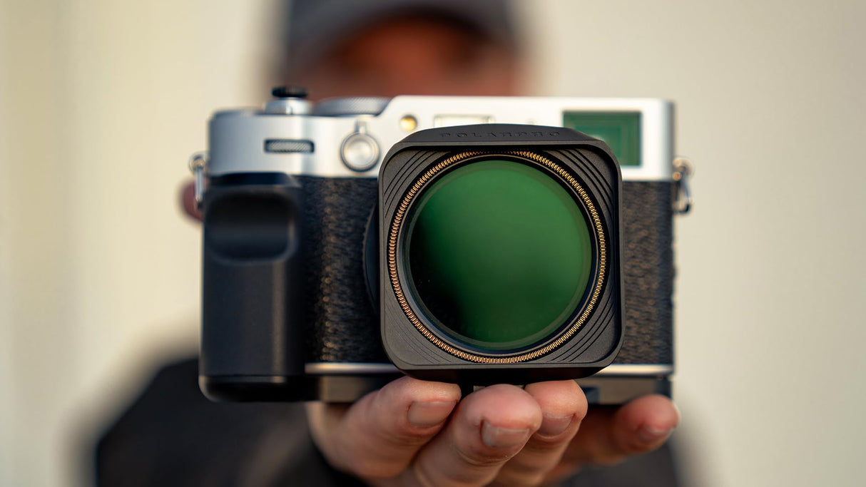 PolarPro - MagFlip Hood - Capucha magnética abatible para Acceso a filtros - Fuji X100VI - Negro