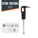 Lacor - 69978 - Batidora profesional con brazo triturador y batidor intercambiable, mango ergonómico, materiales de alta calidad, apta para ollas hasta 200L, 850W, velocidad variable.