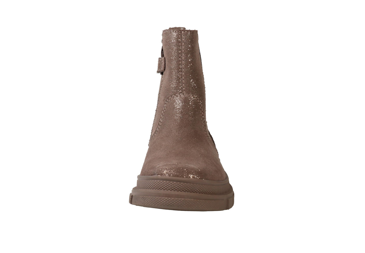 Lurchi 63L1113003, Botas Cortas al Tobillo, Taupe Glitter, 27 EU