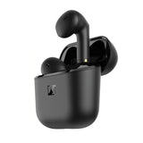 Sennheiser ACCENTUM Open Wireless - Auriculares con diseño Abierto, Sonido dinámico y Bluetooth 5.3, Resistencia a Salpicaduras IPX4, 28 Horas de autonomía y Estuche de Carga USB-C - Negro