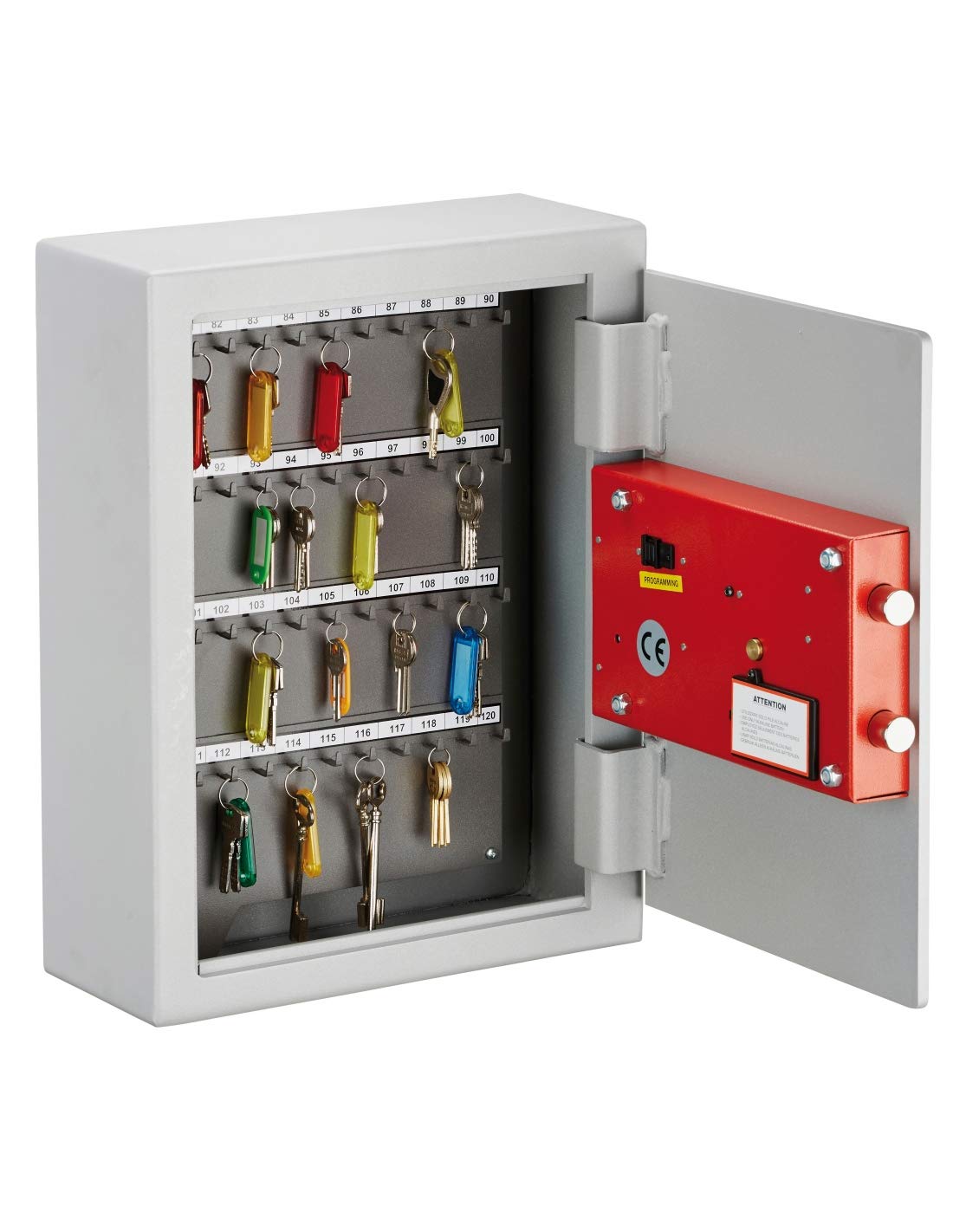 THIRARD 00013214 - Caja fuerte Boyard • 2 Duras - Tapa para maletero de acero embutido - Baúl fuerte equipado con cerradura electrónica con código - Acabado: Epoxy Ral: 9006