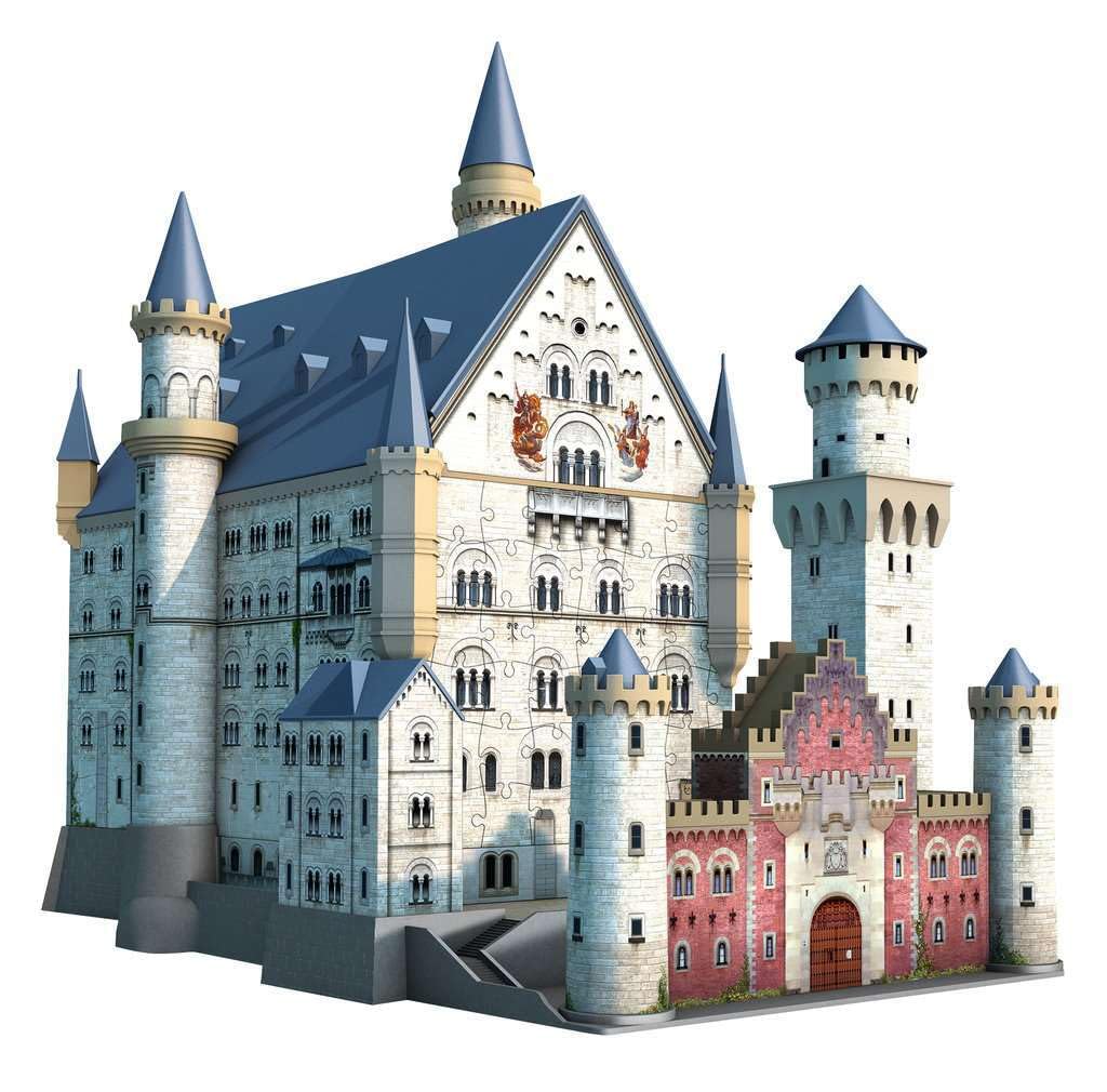 Ravensburger - 3D Puzzle Building Castillo de Neuschwanstein (12573 9)