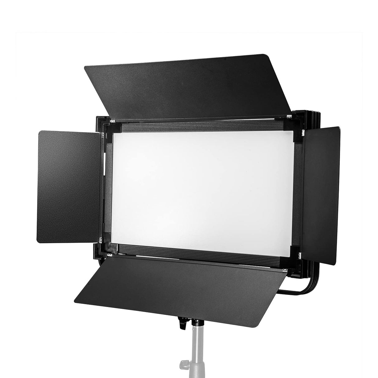 Walimex Pro Soft LED 1400 Bi Color Square - Lámpara de Superficie (100 W), Color Negro