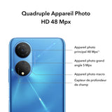 HONOR X7 - Teléfono móvil Desbloqueado, Smartphone Barato Android 11, batería de 5000 mAh Carga rápida 22,5 W, Pantalla FullView 6,74 Pulgadas 90 Hz, Quad cámara 48 MP, 4 + 128 GB, Snapdragon 680,