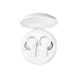 DCU TECNOLOGIC | Auriculares con Cancelación de Ruido Activa Feedforward | Auriculares Bluetooth 5.0/5.2 | Blanco