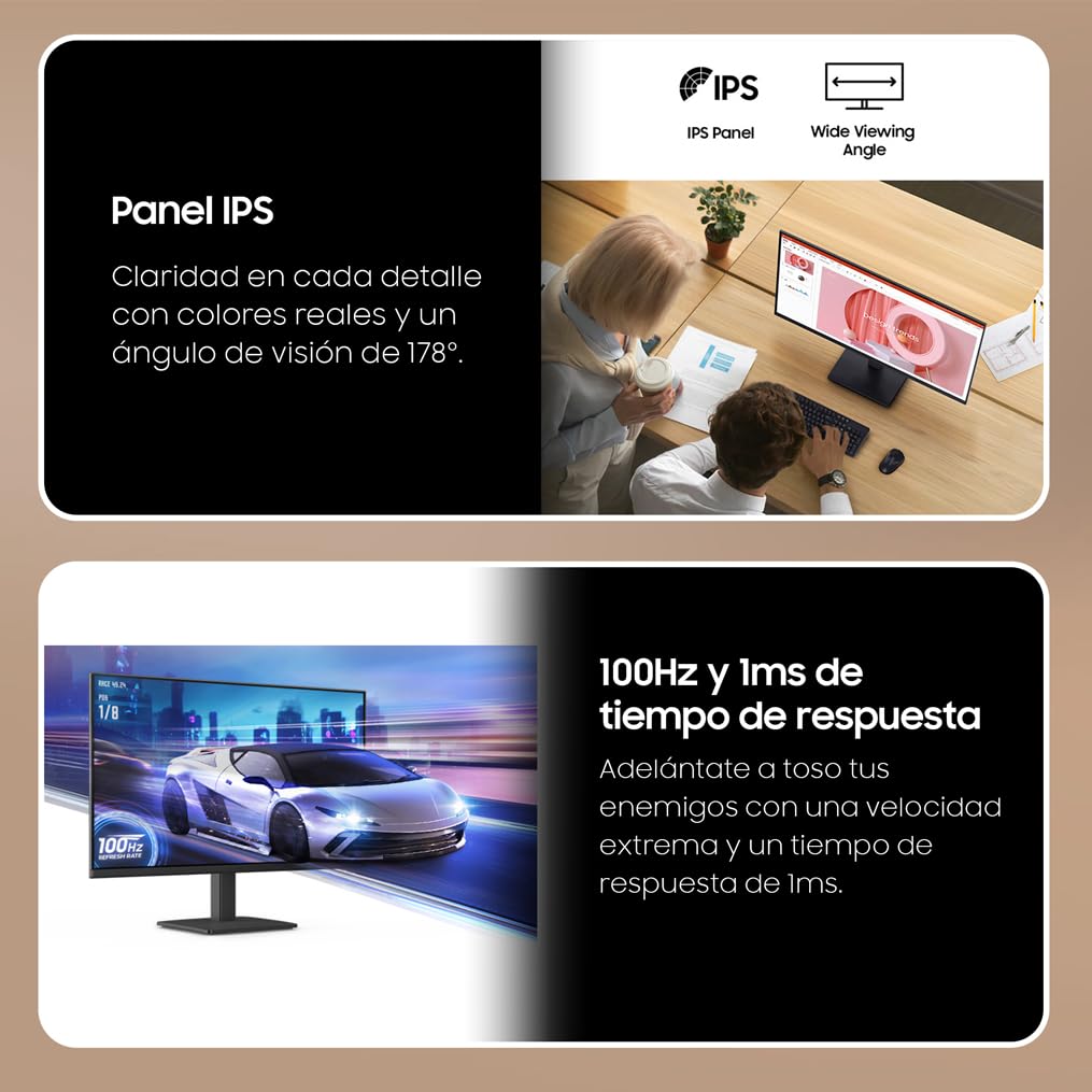 Samsung LS32D392GAUXEN - Monitor Curvo - 32" - 1500R - FHD - Tasa de Refresco 100HZ