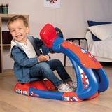 Smoby - Spidey - V8 Driver - Simulador de conducción - Piloto de Carreras - Volante electrónico - Funciones de aceleración y Marcha atrás - Sonidos y Luces - A Partir de 3 años - Fabricado en Francia