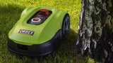 Orbex Cortacésped robótico S900G/Cortacésped de batería autopropulsado/Conexión Bluetooth y WiFi/con Sensor de Lluvia, Sensor de elevación y Sensor de inclinación/Área de césped 900 m²