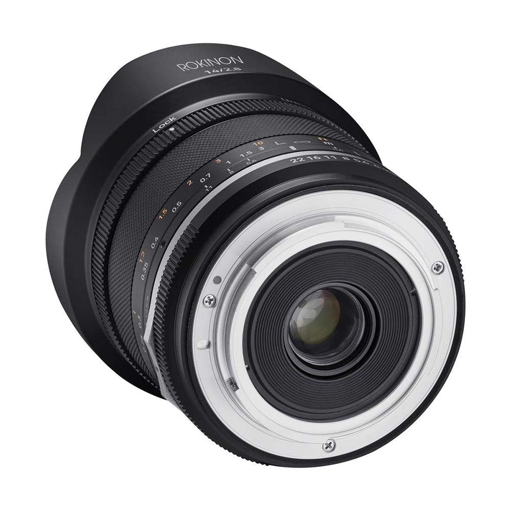 Rokinon Lente Ultra Gran Angular sellada para Canon EF (SE14-C) Serie II de 14 mm F2.8