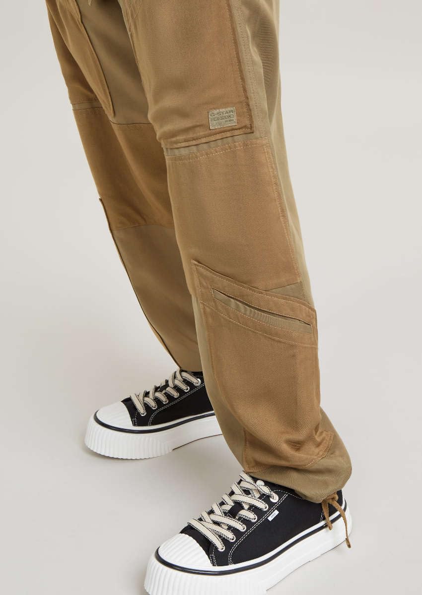 G-STAR Para Mujer Pantalones Tone On Tone Cargo, Marrón (Coriander D24608-D521-G290), 28