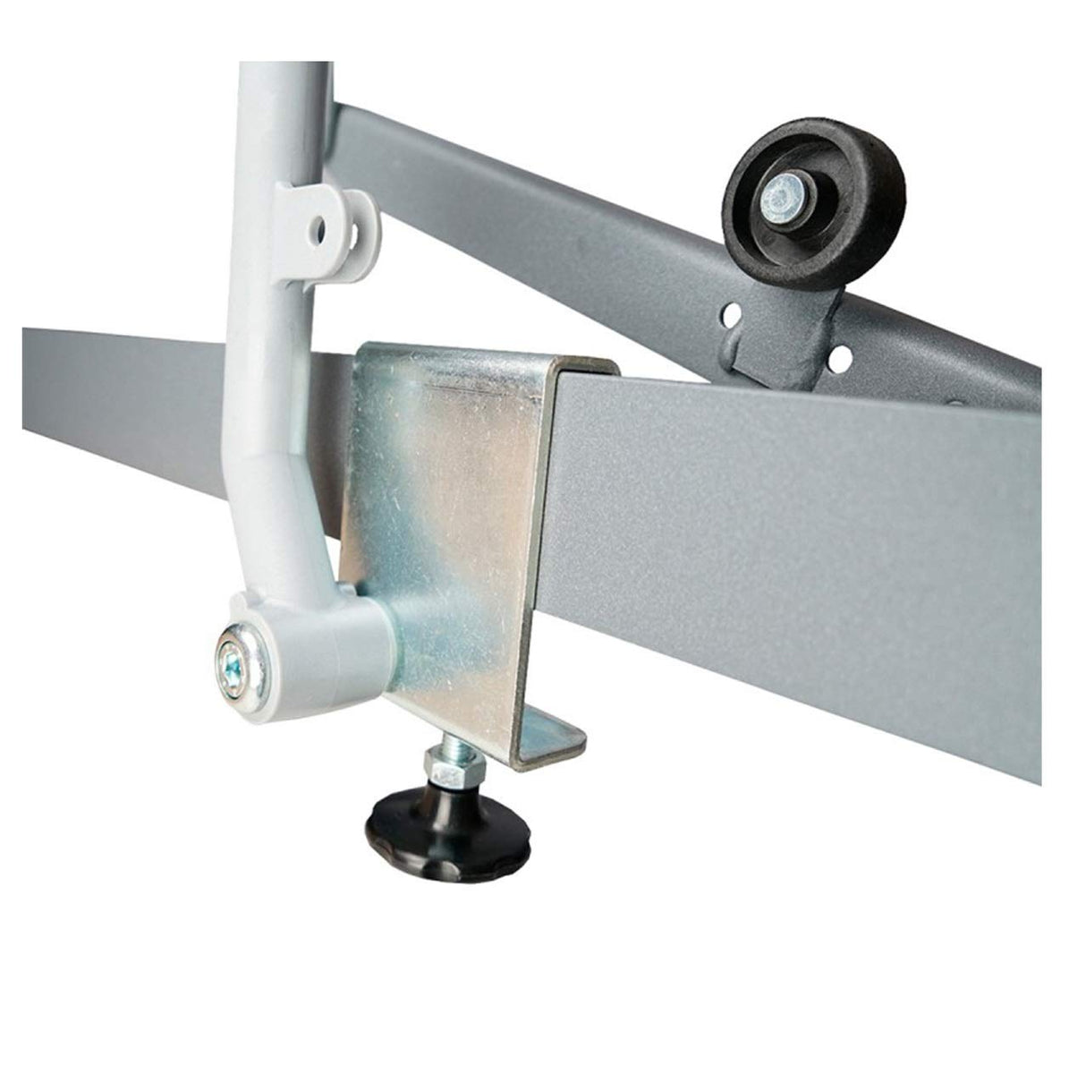 Duérmete Online - Juego de Barandillas Metálicas Geriátricas Abatibles INOX Reforzadas para Cama Articulada con 4 Barras