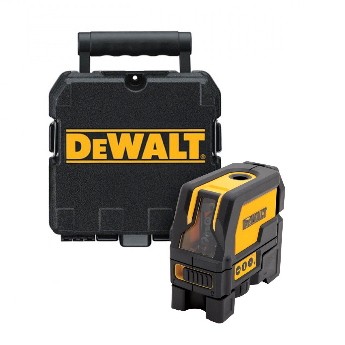 DeWalt DW0822-XJ - Láser autonivelante de 2 líneas en cruz y plomadas