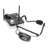 SAMSON Airline 99m Fitness Headset System, Negro, Banda K: 470-494MHz
