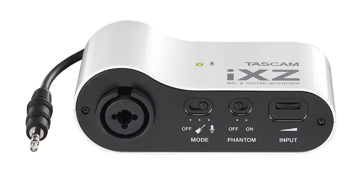 Tascam iXZ – Interfaz micro/guitarra para iPad/iPhone/iPod