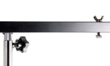 Soporte de Luz Showlite LS250 con Travesaño (para iluminación de escenarios y conciertos, para hasta 4 focos, 1,10m-2,50m, carga máxima: 30 kg)