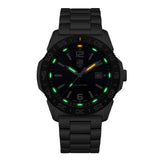 Luminox Pacific Diver XS.3123 Reloj de Hombre 44mm - Reloj de Buceo en Plata/Azul con Pantalla de Fecha 200m de Resistencia al Agua Cristal de Zafiro
