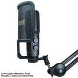 keepdrum MSA033 - Soporte para micrófono Rode NT-USB NT1-A Podcaster
