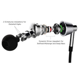 1MORE Triple Driver E1001 Auriculares In-Ear con Micrófono/Remoto, Auricular con 3,5 mm Jack, Sonido Hi-Res, Auriculares HiFi estéreo Sonido