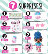 L.O.L. Surprise! Sparkle Colección de 12 muñecas con Purpurina - Más de 80 sorpresas que incluyen Muñecas, Ropa, Accesorios y más - Con sorpresa de Agua - Edad: 4+ años , Exclusivo en Amazon