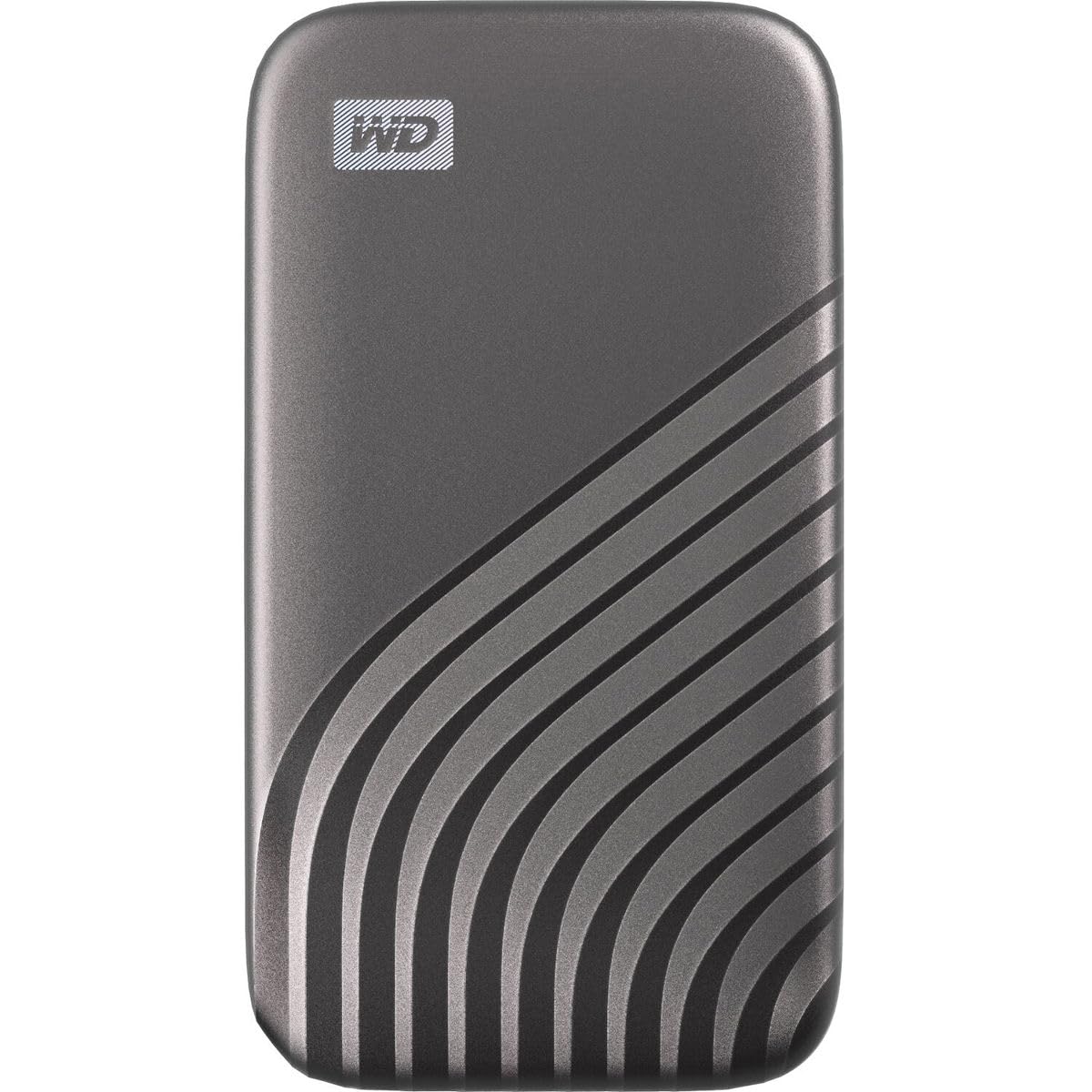 WD My Passport 4TB SSD Externo Portátil, Disco duro externo SSD con velodidad de lectura de hasta 1050 MB/s 1000 MB/s de escritura, Funciona con PC, Xbox y Playstation, Gris espacial
