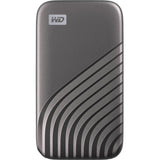 WD My Passport 4TB SSD Externo Portátil, Disco duro externo SSD con velodidad de lectura de hasta 1050 MB/s 1000 MB/s de escritura, Funciona con PC, Xbox y Playstation, Gris espacial