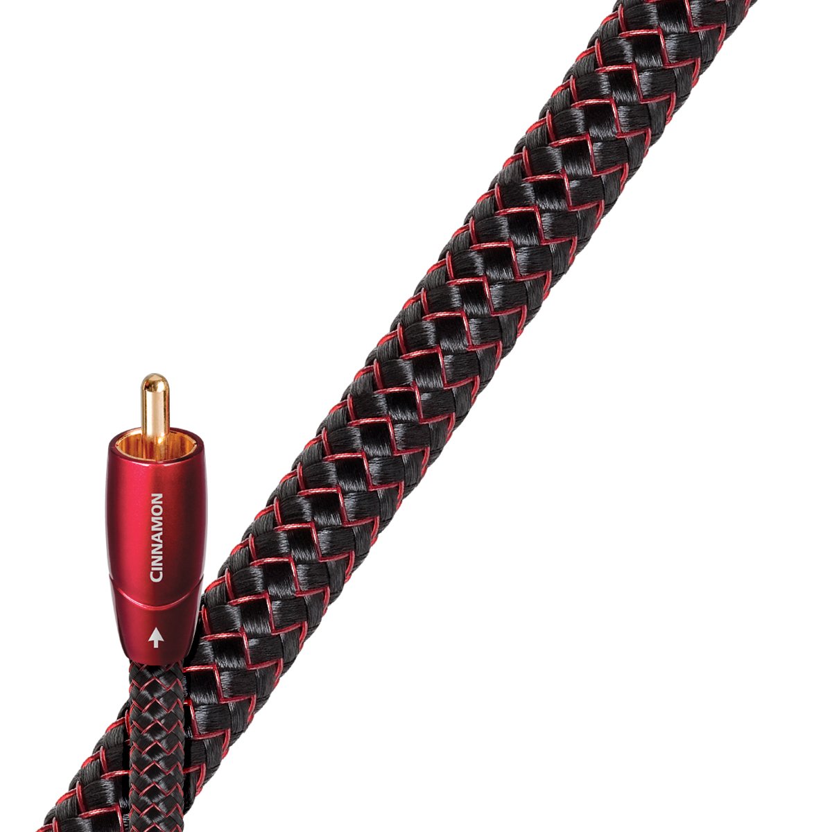 AudioQuest 0.75m Coax Cinnamon - Cable coaxial (0,75 m, Male Connector/Male Connector, Oro, Negro, 75 Ω, 1 Pieza(s))