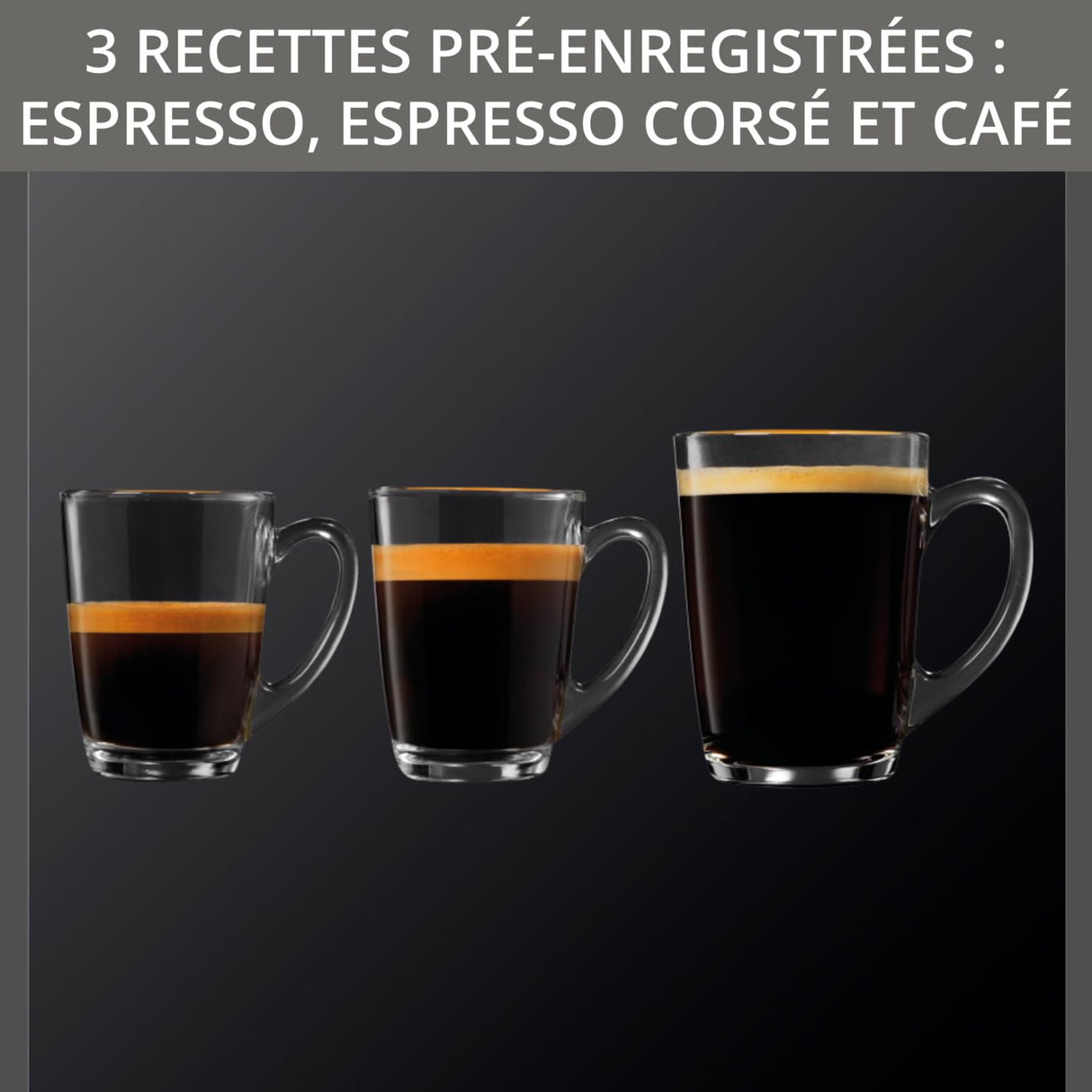 Krups YY8125FD - Máquina espresso, automática, de café molido, 1400 W, 1.6 L, negro
