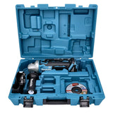 Makita Amoladora angular inalámbrica DGA504ZJ, color azul