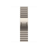 Apple Watch Band - Pulsera de eslabones - 42 mm - Natural - Talla única (se adapata a la mayoría de muñecas)