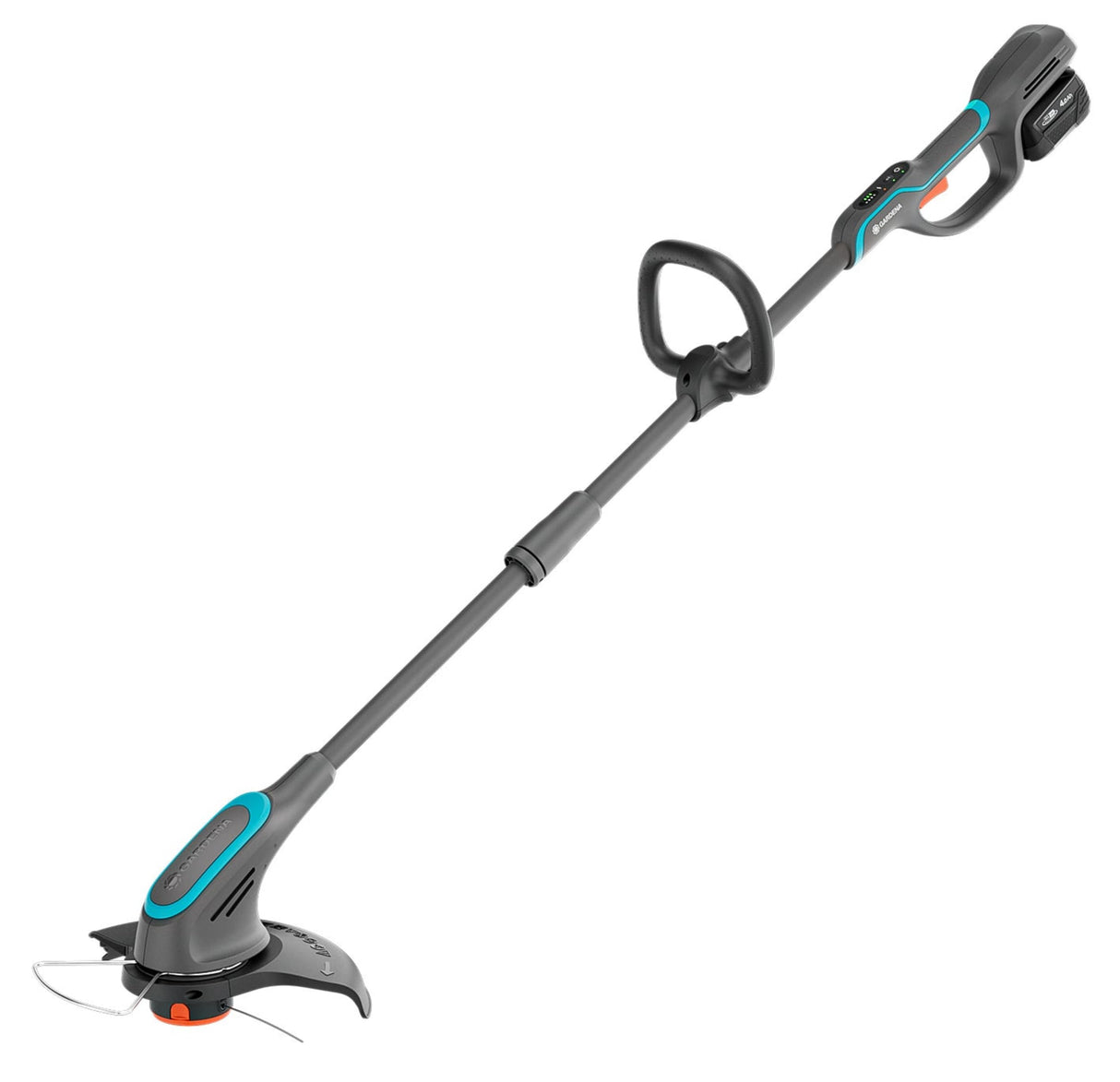 GARDENA PowerTrim 30 18V Set 4.0 Ah Potente Recortadora de Césped con Batería 18V P4A