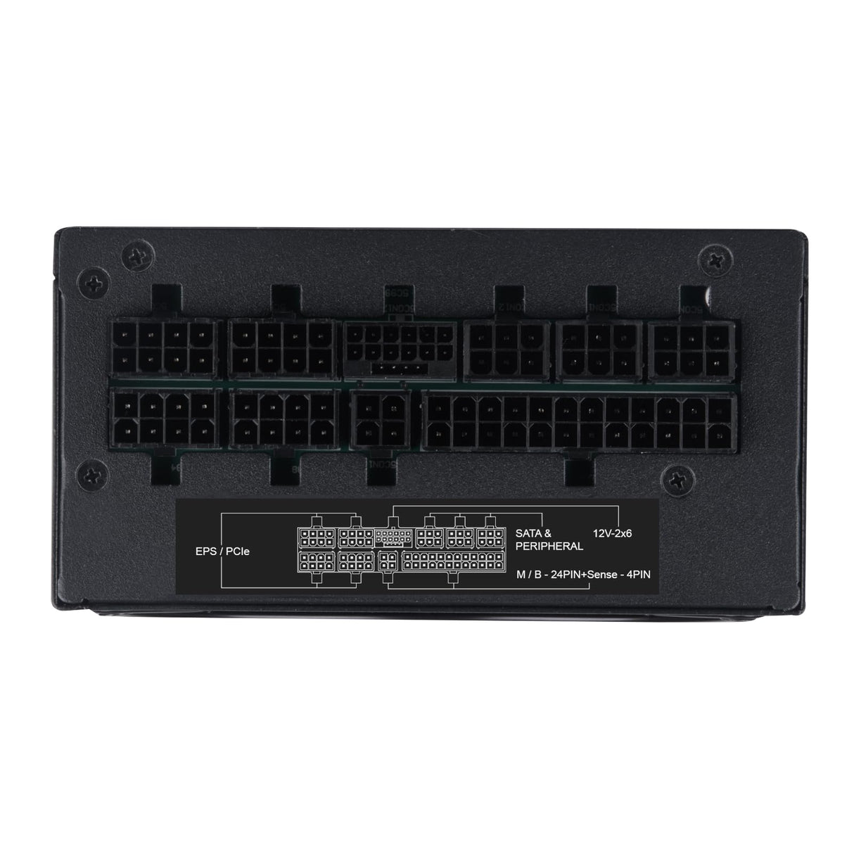 Silverstone Extreme 1200R Platinum Fuente de alimentación SFX-L Totalmente Modular PCIe 5 Cybenetics Platinum 1200W, SST-EX1200R-PL