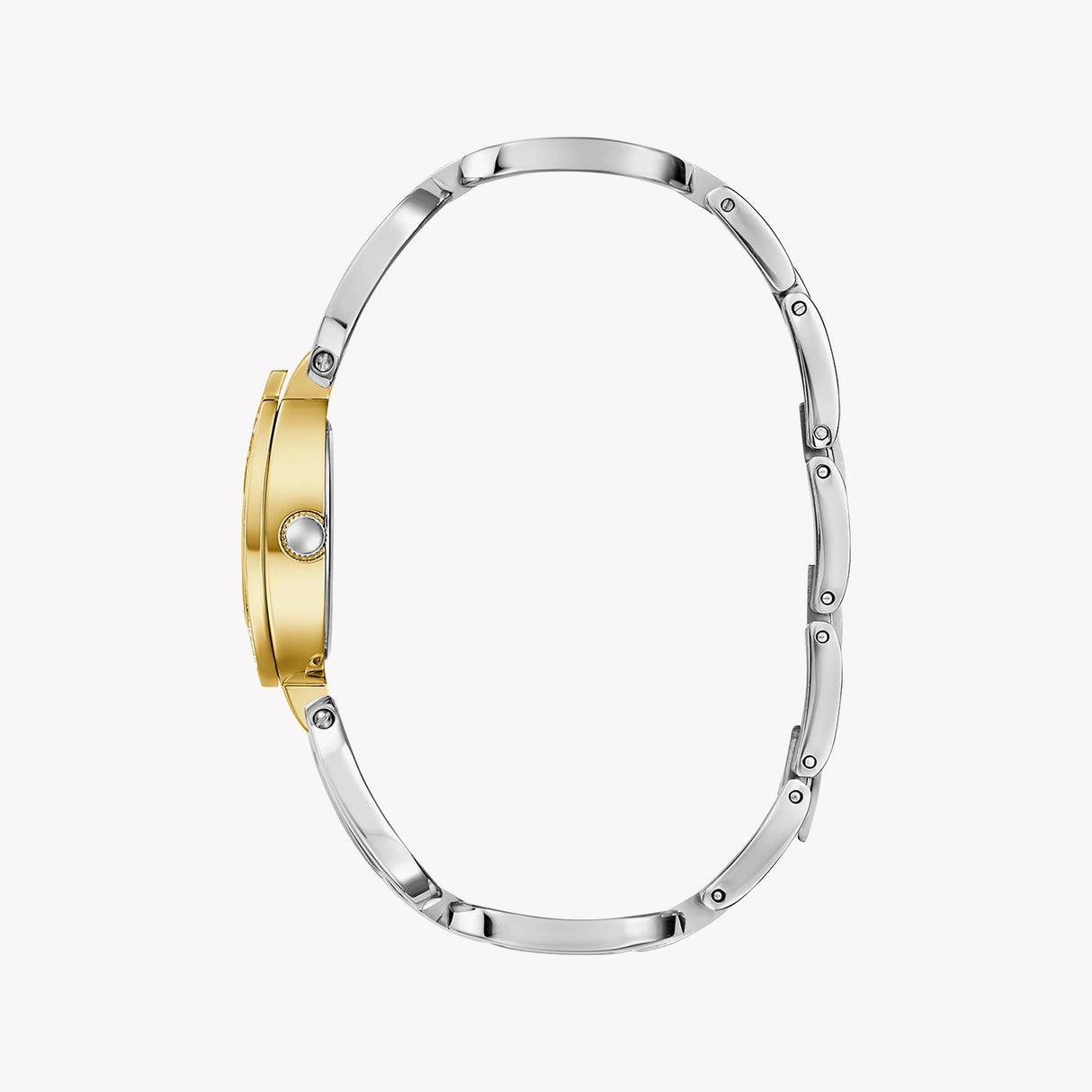 GUESS Reloj Analógico para Mujer'S de Cuarzo con Correa en Acero Inoxidable GW0683L6