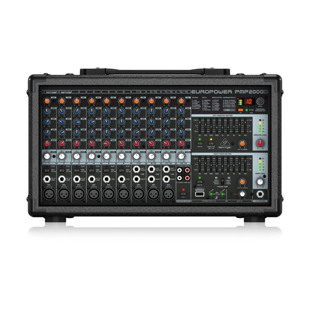 Behringer Pmp2000D - Mesa de mezclas