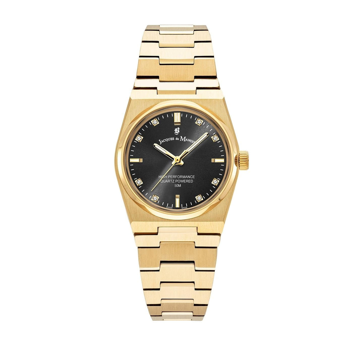 B JACQUES DU MANOIR Reloj Analógico para Mujeres de con Correa en Acero Inoxidable JWL03604