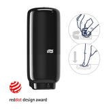Tork Dispensador para el Cuidado de la Piel con Sensor Intuition Negro S4, Para jabón y desinfectante de manos, Línea Elevation, 561608