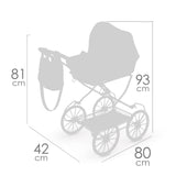 Carro de Muñecas Vintage Plegable DeCuevas Toys 80044