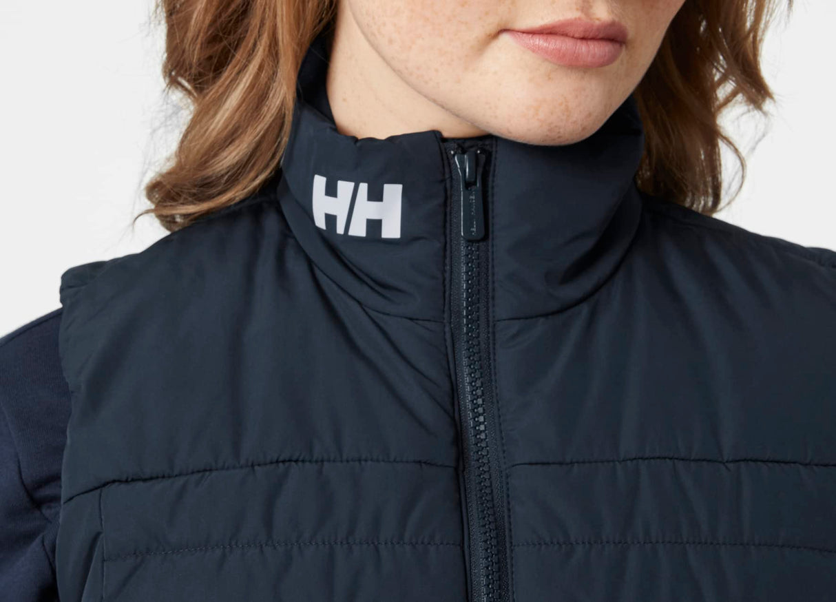 Helly Hansen Crew Insulator Vest 2.0, Chaqueta De Esquí Para Mujer, Azul (Blue), L