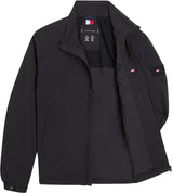 Tommy Hilfiger Chaquetón Hombre con cremallera, Negro (Black), M
